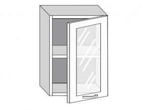 1.50.3 Шкаф настенный (h=720) на 500мм с 1-ой стекл. дверцей в Покачах - pokachi.magazin-mebel74.ru | фото