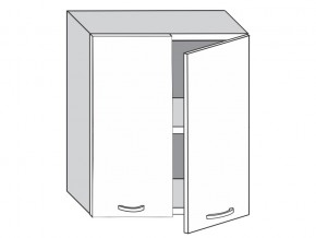 1.60.2 Шкаф настенный (h=720) на 600мм с 2-мя дверцами в Покачах - pokachi.magazin-mebel74.ru | фото