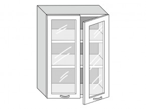 19.60.4 Шкаф настенный (h=913) на 600мм с 2-мя стек.дверцами в Покачах - pokachi.magazin-mebel74.ru | фото