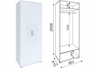 М01 Шкаф двухдверный в Покачах - pokachi.magazin-mebel74.ru | фото