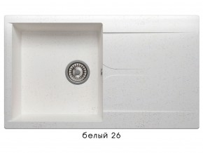 Мойка гранитная Gals-860 Белый 26 в Покачах - pokachi.magazin-mebel74.ru | фото