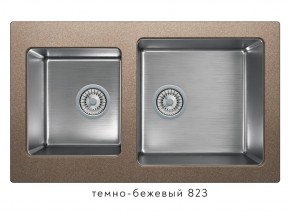 Мойка комбинированная Tolero twist TTS-840 Темно-бежевый 823 в Покачах - pokachi.magazin-mebel74.ru | фото