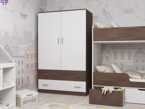 Шкаф двухстворчатый бодега-белый в Покачах - pokachi.magazin-mebel74.ru | фото